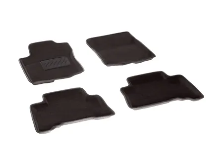 SEINTEX 81971 Коврик салона TOYOTA Land Cruiser Prado (J150) (14-) 3D 3-х слойная конструкция черный (5 предм.) SE