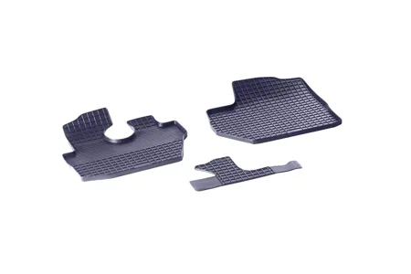 SEINTEX 84827 Коврик салона HYUNDAI Porter 1(05-) резина черный (2 предм.) SEINTEX