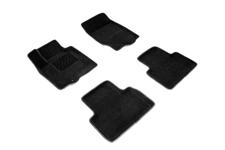 SEINTEX 84975 Коврик салона INFINITI FX37,QX70 (10-) 3D 3-х слойная конструкция черный (5 предм.) SEINTEX