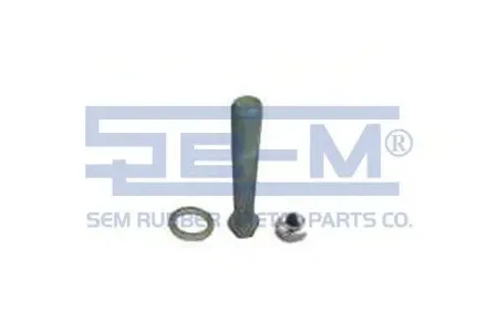 SEM LASTIK 10285 Ремкомплект пальца рессоры M30x3.5190 (болт+шайба+гайка)BPW