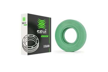 СЭВИ 80408744 Сальник первичного вала КПП (FPM) для а/м LADA Largus,RENAULT:LOGAN 1,2,MEGANE 1,2,SANDERO 1,2,SCENIC 1,2,TWINGO 1,2 СЭВИ-ЭКСТРИМ