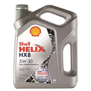 SHELL 550040542 Моторное масло син. 550046364 Helix HX8 Synthetic 5W-30 4л