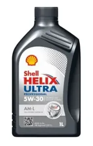 SHELL 550040555 SHELL HELIX PROFESSIONAL ULTRA  AM-L 5W-30 Масло моторное синт. (1L)
