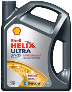 SHELL 550046301 Масло моторное Shell Helix ULTRA PROFESSIONAL AG 5W-30 5л 550046301(550046301T124)