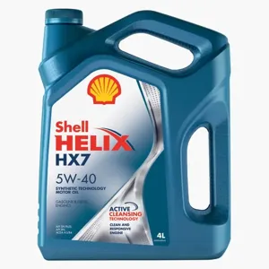 SHELL 550051497 Масло моторное синт. 5W40 4л Helix HX7 API SP
