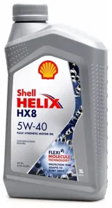 SHELL 550052794 Масло моторное синтетическое Helix HX8 5W-40,1л 550052794 (550061574)(550061574O004)