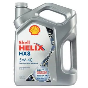 SHELL 550052837 Моторное масло 5W40 4л Helix HX8 синтACEA A3B4, API SP, Mercedes 229.3, VW 502.00505.00,RN0700