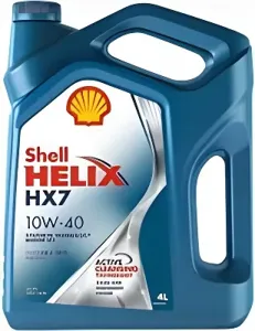 SHELL 550053737 Масло моторное 10W40 HELIX HX7 4л