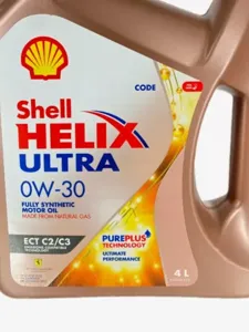 SHELL 550068840 Масло моторное синт. SHELL HELIX ULTRA ECT 0W30 C2C3 SN (4L)