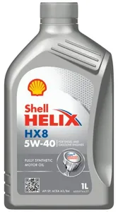 SHELL 550070335 Масло моторное HELIX HX-8 5W40 A3B4SP синт.1л