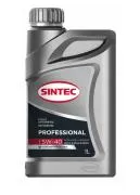 SINTEC 600181 Масло моторное синт. Professional 5W40 A3B4, 1л
