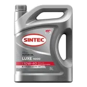 SINTEC 600291 Моторное масло LUXE 5000 10W40 SLCF 5л