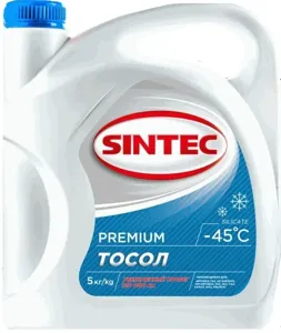 SINTEC 844345 Тосол синий -45 (старый арт. 800340)