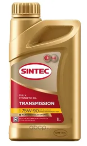 SINTEC 963354 Масло трансмиссионное TRANSMISSION 75W90 GL-4GL-5 1л