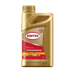 SINTEC 963361 Масло трансмиссионное Transmission 75W90 1л синт. API GL-4