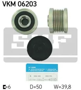 SKF VKM06203 Шкив генератора