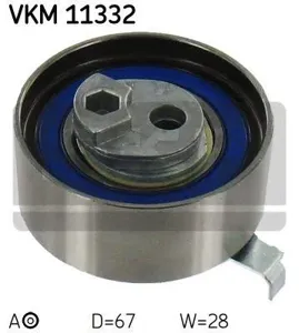 SKF VKM11332 Ролик натяжной ремня ГРМ Audi A4A6A8, VW Phaeton 2.7TDi3.0TDi 03>