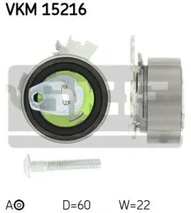 SKF VKM15216 Ролик натяжителя ремня ГРМ