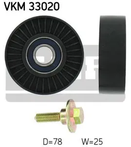 SKF VKM33020 Ролик отклонит.поликл.ремня