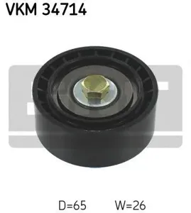 SKF VKM34714 Ролик руч.ремня