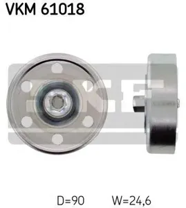 SKF VKM61018 Ролик агрег.ремня Avensis Corolla