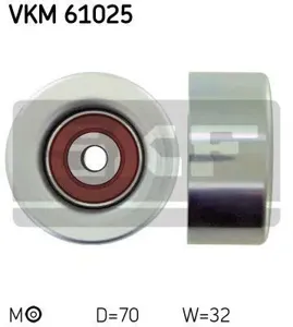 SKF VKM61025 Ролик обводной ремня НО Lexus IS250RX350 2.53.5 05>, Toyota Land Cruiser 4.0 03>