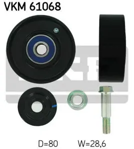 SKF VKM61068 Обводной ведущий ролик