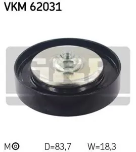 SKF VKM62031 Ролик агрег.ремня Nissan Micra