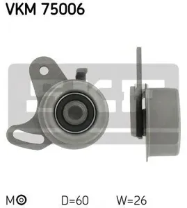 SKF VKM75006 Ролик натяжной ремня ГРМ Hyundai Accent LantraPony 1.31.5 94>