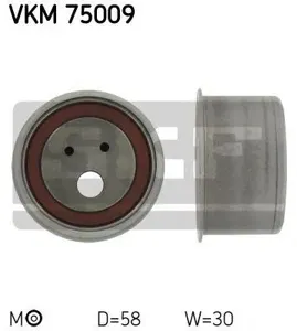 SKF VKM75009 Ролик натяжной ремня ГРМ Mitsubishi Carisma Colt Pajero , Volvo S40 1.8 16V 92>