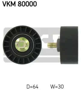SKF VKM80000 Ролик обводной ремня ГРМ Daewoo Nexia Nubira 1.5-1.8 95>