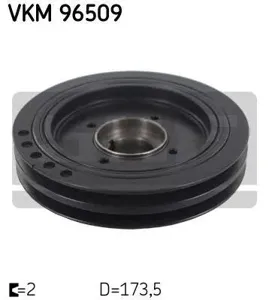 SKF VKM96509 Шкив коленвала