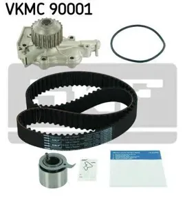 SKF VKMC90001 Водяной насос Ремень ГРМ + [107зуб.,25,4mm] +ролик