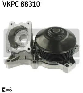 SKF VKPC88310 помпа BMW E81E87E90E91E60E61E83E84 2.0D 04>
