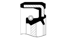 SKT 047889V Сальник коленвала Д-260,Д-65 передний 2.2-65х90х10