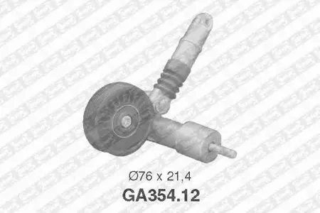 SNR/NTN GA35412 ролик с механизмом натяжения Audi A4, VW Golf Passat 1.9TDi 98>