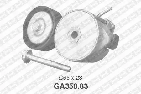 SNR/NTN GA35883 Ролик натяжной с кондиционером Fiat PalioPuntoStilo 1.2 & 16V 99>
