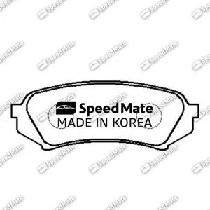 SPEEDMATE SMBPJ210 Колодки торм.задние Toyota ( Land Cruiser ((FZJ1,UZJ1)