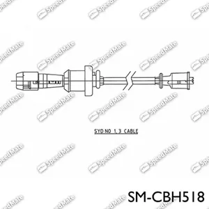SPEEDMATE SMCBH518 Высоковольтные провода комплект