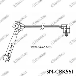 SPEEDMATE SMCBK561 Высоковольтные провода комплект