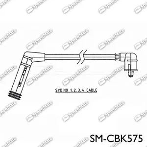SPEEDMATE SMCBK575 Высоковольтные провода комплект
