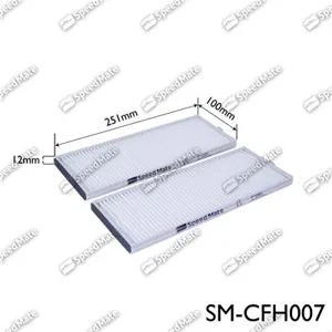 SPEEDMATE SMCFH007 Фильтр салона Hyundai Accent ( ТагАЗ ), Getz (TB) (-2005)