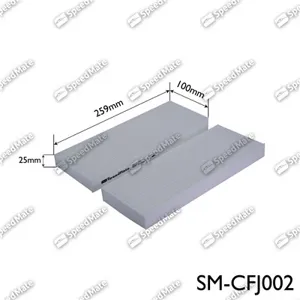 SPEEDMATE SMCFJ002 Фильтр салона 259x100x25 Toyota RAV4 (A10, A20) (2006)
