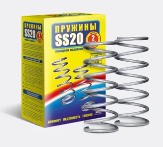 SS20 SS30102 Пружина передняя SS20 ВАЗ 2110-2112 стандарт (цена за 2шт.)
