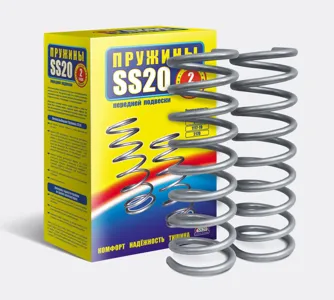 SS20 SS30106 Пружина передняя SS20 ВАЗ 2101-2017 стандарт (цена за 2шт.)