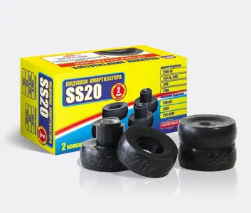 SS20 SS62101 ВТУЛКА ЗАД.АМОРТИЗАТОРА ВАЗ-2108 ВЕРХНЯЯ SS20 (2шт.)