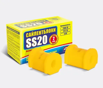SS20 SS70108 Втулка стабилизатора SS20 ВАЗ 2110-2112 полиуретан (цена за 2шт.)