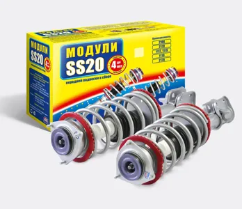 SS20 SS99107 Амортизатор передний масляный SS20 ВАЗ 2110-2112 комфорт в сборе с опорой Queen (цена за 2шт.)