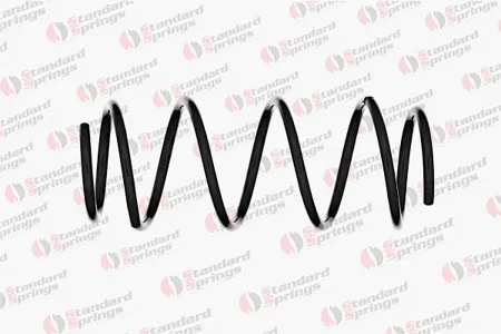 STANDARD SPRINGS ST124087F Пружина передняя Opel VAUXHAL Vectra 2 0 16V TURBO 2 2 16V Signum 2 2 16V402-08