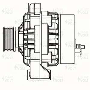 STARTVOLT LG0122 Генератор LADA 2190 Гранта 90А
